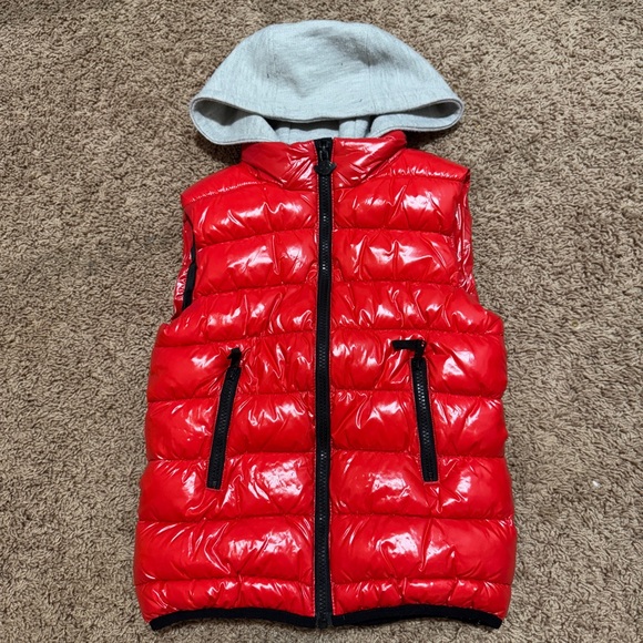 Appaman Other - Appaman Kids Nylon Slick Hooded Puffer Vest